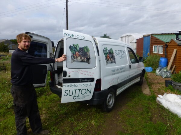 branded van