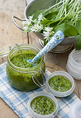 Wild Garlic Pesto Sutton Community Farm